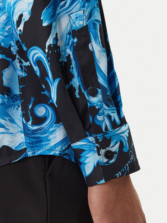 Versace Jeans Couture Versace Jeans Couture Camicia 80GAL2R0 NS757 Blu Regular Fit