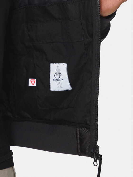 C.P. Company C.P. Company Яке бомбър 17CMOW010A110158A Черен Regular Fit