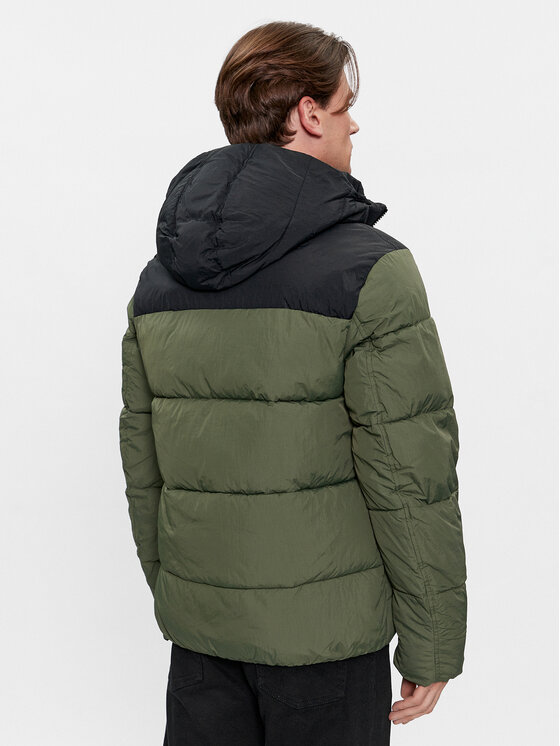 Calvin Klein Calvin Klein Зимно яке Crinkle K10K112227 Зелен Regular Fit