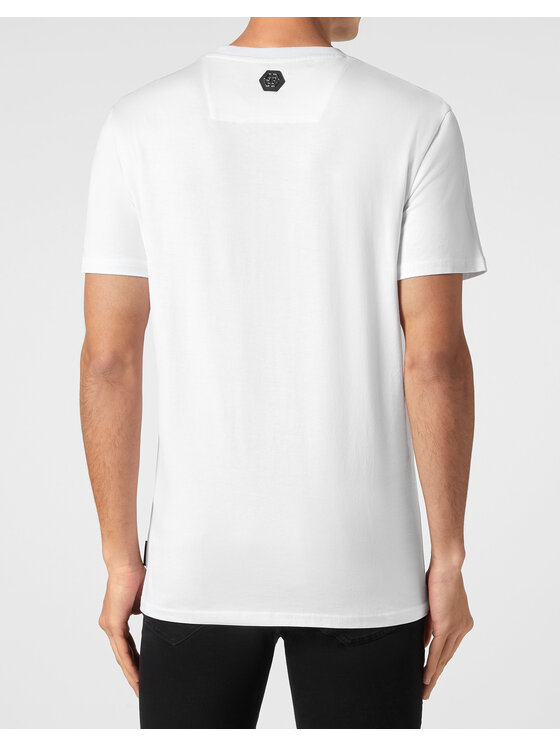 PHILIPP PLEIN PHILIPP PLEIN Tričko 19497 Biela Regular Fit