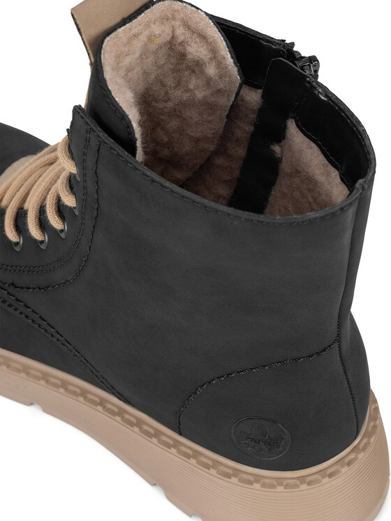 Rieker Rieker Botine 70404-00 Negru
