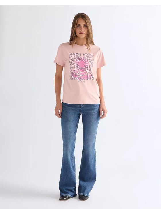 Wrangler Wrangler Jeansy MONTANA Niebieski Wide Leg
