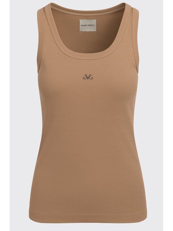 MARI PRETI MARI PRETI Smanicato Vista Marrone Regular Fit