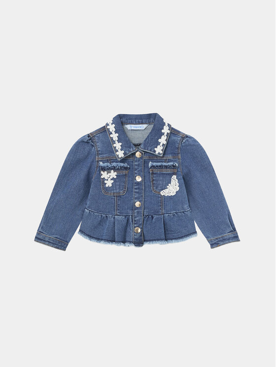 Mayoral Mayoral Jeansjacke 1434 Dunkelblau Regular Fit