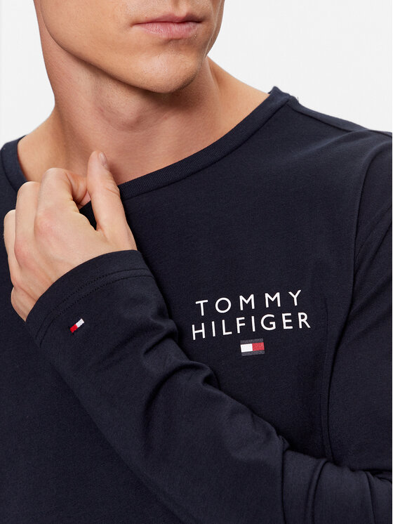 Tommy Hilfiger Tommy Hilfiger Pidžama UM0UM03115 Tumši zils Regular Fit