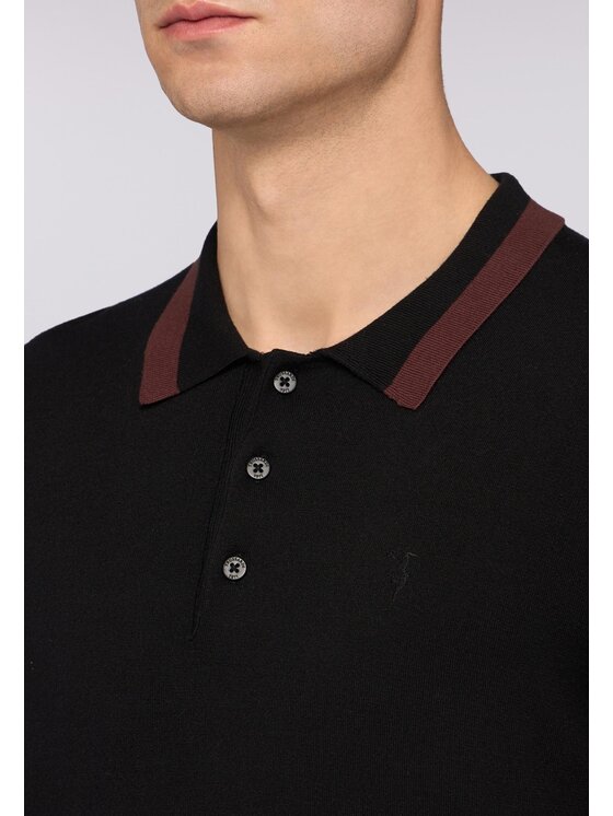 Trussardi Trussardi Cardigan M0198000021N033 Nero Regular Fit