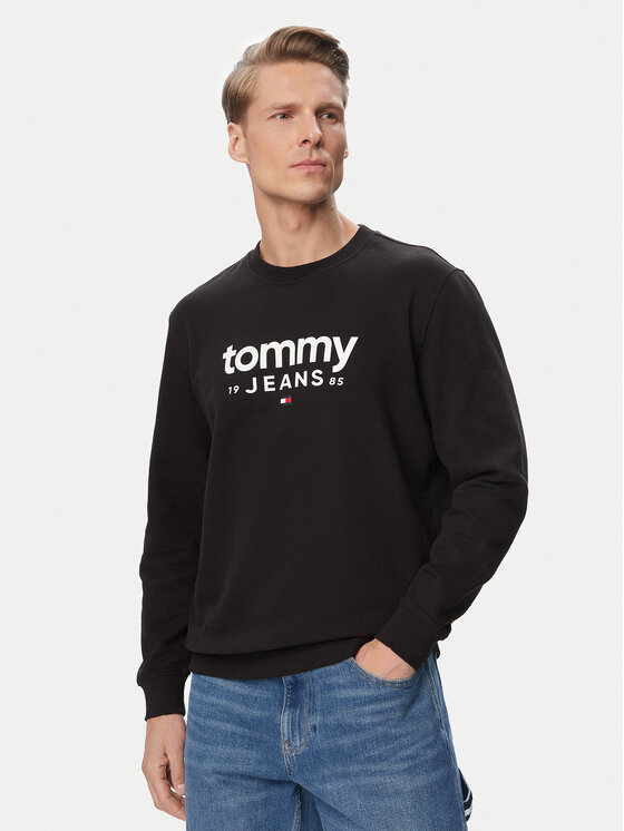 Tommy Jeans Hanorac Graphic DM0DM23392 Negru Regular Fit