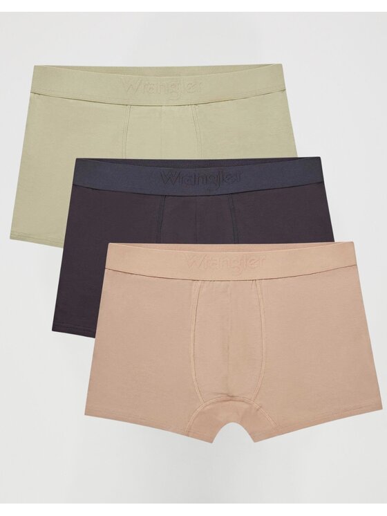 Wrangler Wrangler Bokserki Griffin 3 Pack Medium from Bamboo Trunks Kolorowy