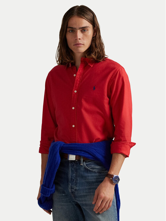 Polo Ralph Lauren Polo Ralph Lauren Cămașă 710804257061 Roșu Slim Fit