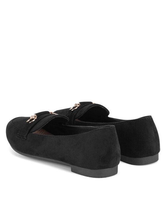 DeeZee DeeZee Loafersy QHS-3 Czarny