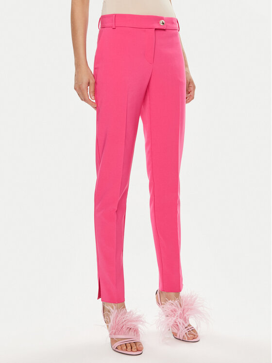 Rinascimento Rinascimento Hlače CFC0118281003 Ružičasta Regular Fit