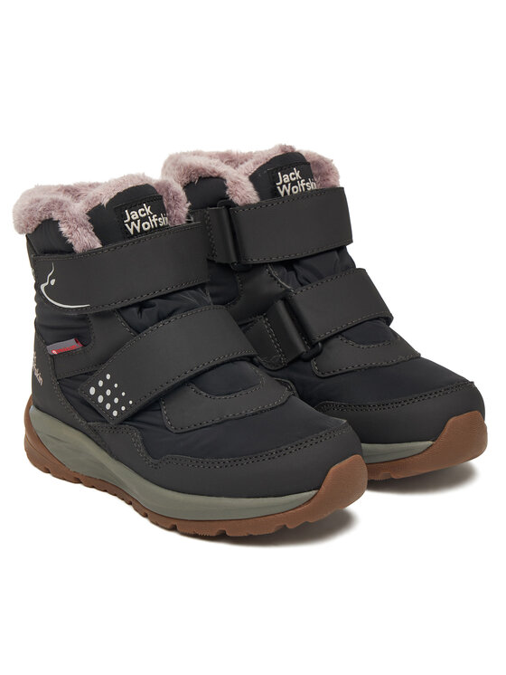 Jack Wolfskin Jack Wolfskin Śniegowce Polar Bear-g Texapore High Vc K A62146 Czarny