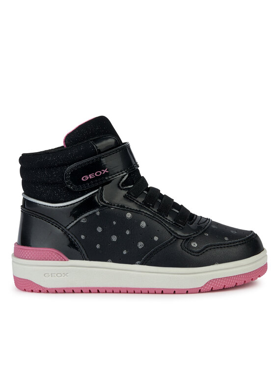 Geox Damen Sneaker J Washiba Girl D – Flach, Bequem, Nicht Wasserfest