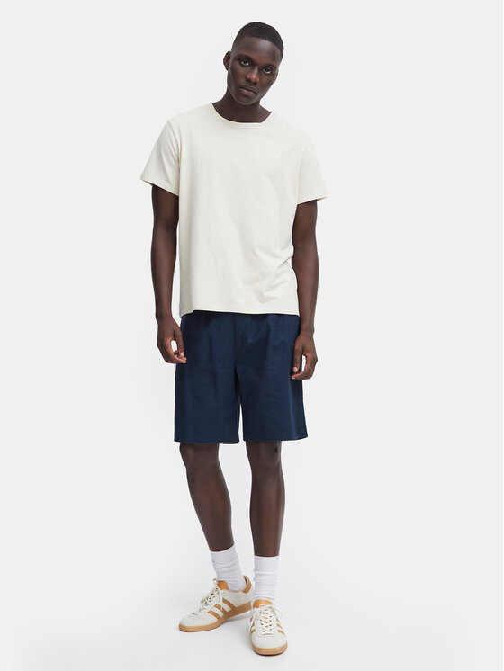 Blend Blend Pantaloncini di tessuto 20716628 Blu scuro Regular Fit