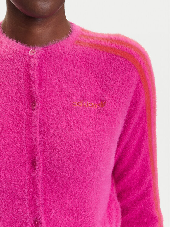 adidas adidas Ζακέτα Fluffy JW3645 Ροζ Regular Fit