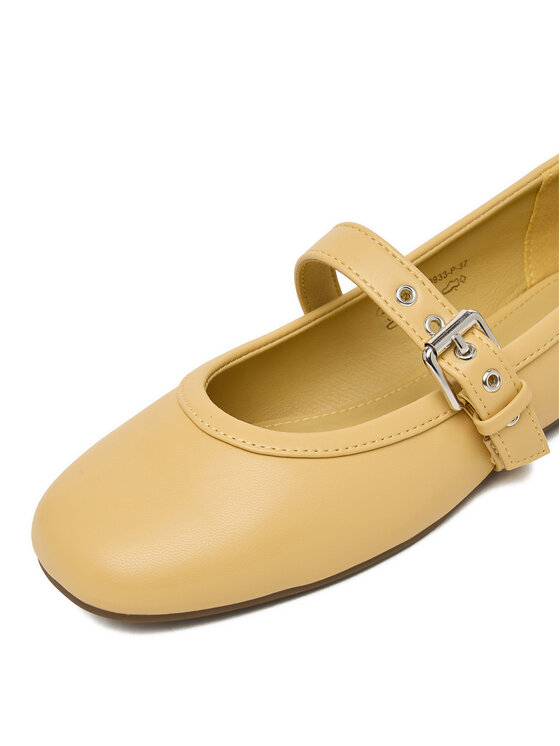JENNY JENNY Μπαλαρίνες CEO-R26SS00933-P Κίτρινο