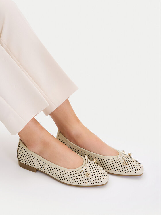 Lasocki Lasocki Ballerine CEO-RST-ROMI-80 Beige