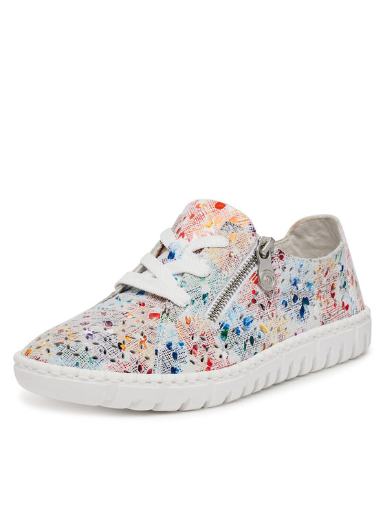 Rieker Rieker Nizki čevlji M2306-90 Bela