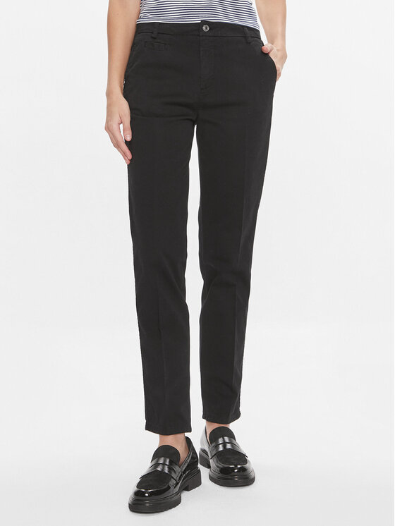 United Colors Of Benetton United Colors Of Benetton Chinos 4GD7DF061 Fekete Regular Fit