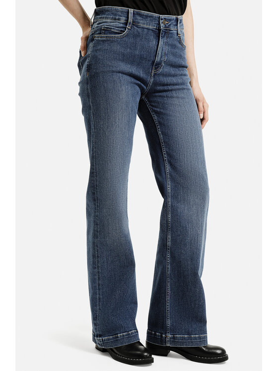 Cross Jeans Cross Jeans Jeansy H 464-007 Niebieski Wide Leg