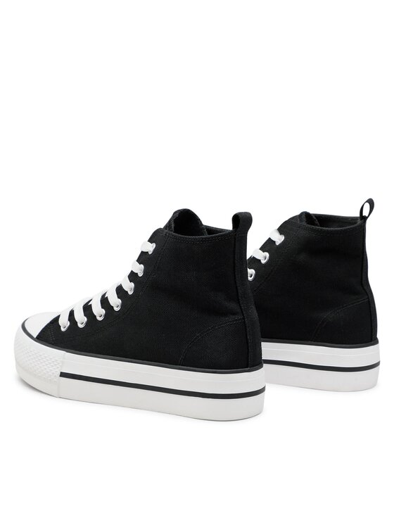 Jenny Fairy Jenny Fairy Sneakers aus Stoff WSS20468-01 Schwarz