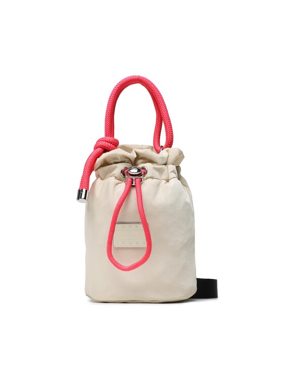 Tommy Jeans Tommy Jeans Rankinė Tjw Beach Summer Bucket Bag AW0AW14582 Smėlio