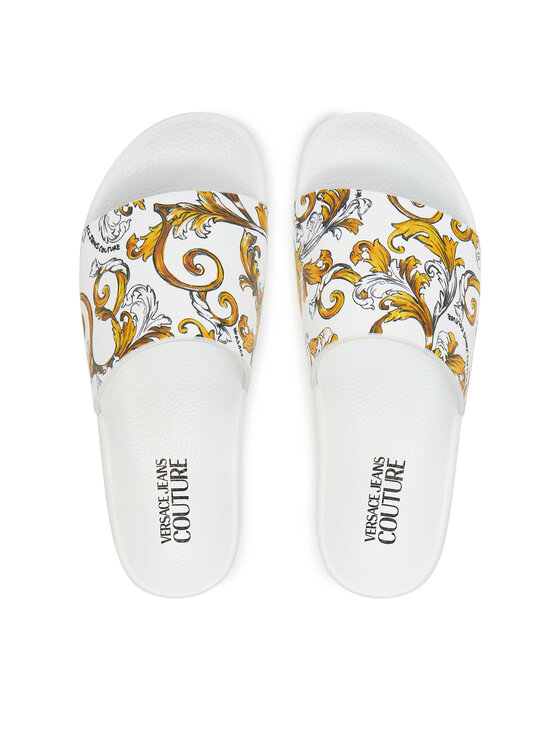 Versace Jeans Couture Versace Jeans Couture Şlapi 78VA3SQ3 Alb
