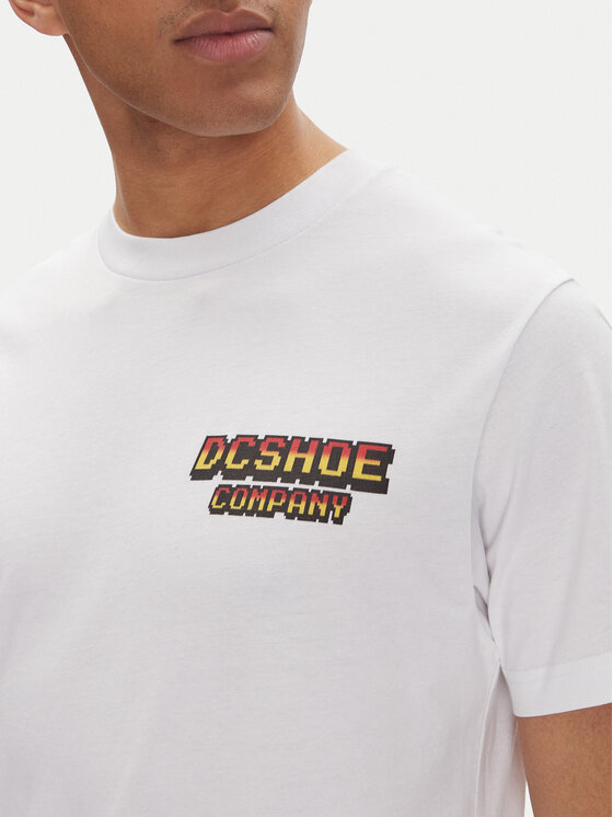DC DC T-shirt ADYZT05457 Bijela Heritage Fit