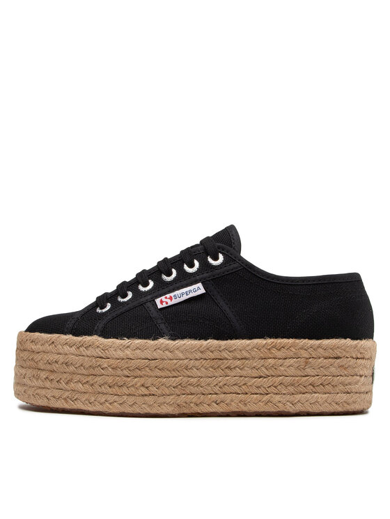 Superga Superga Espadrile 2790 Rope S51186W Negru
