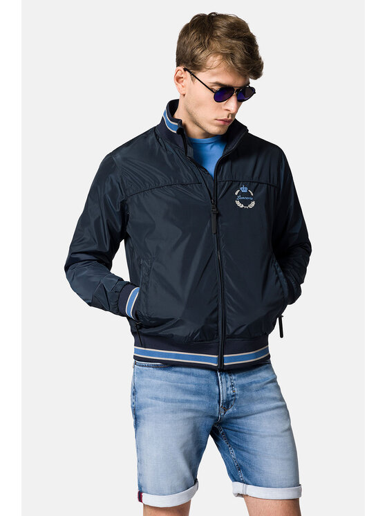 Lancerto Lancerto Kurtka przejściowa Savoy KU131123000004 Granatowy Regular Fit