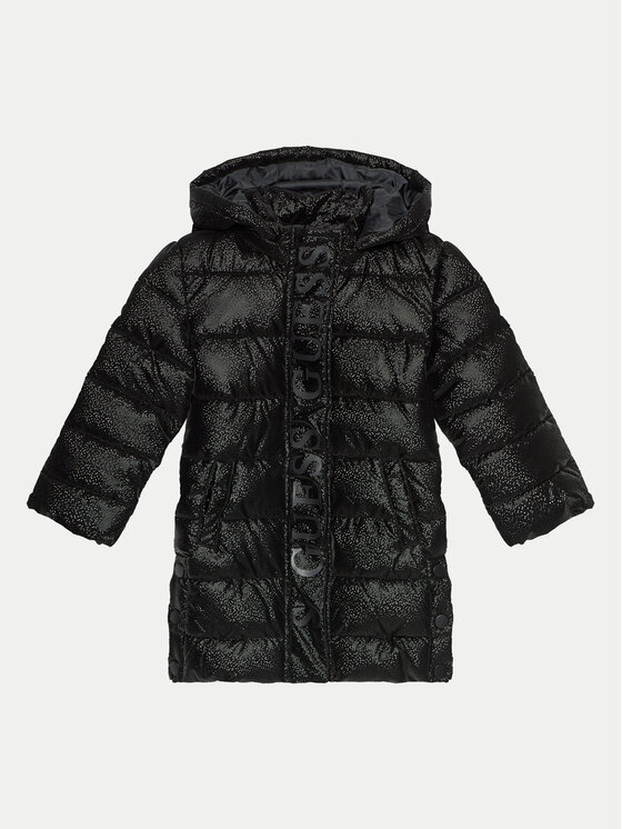 Guess Guess Vatovaná bunda K4BL03 WGIW0 Černá Regular Fit