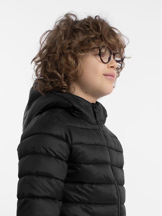 4F 4F Winterjacke 4FJAW23TDJAM273 Schwarz Regular Fit