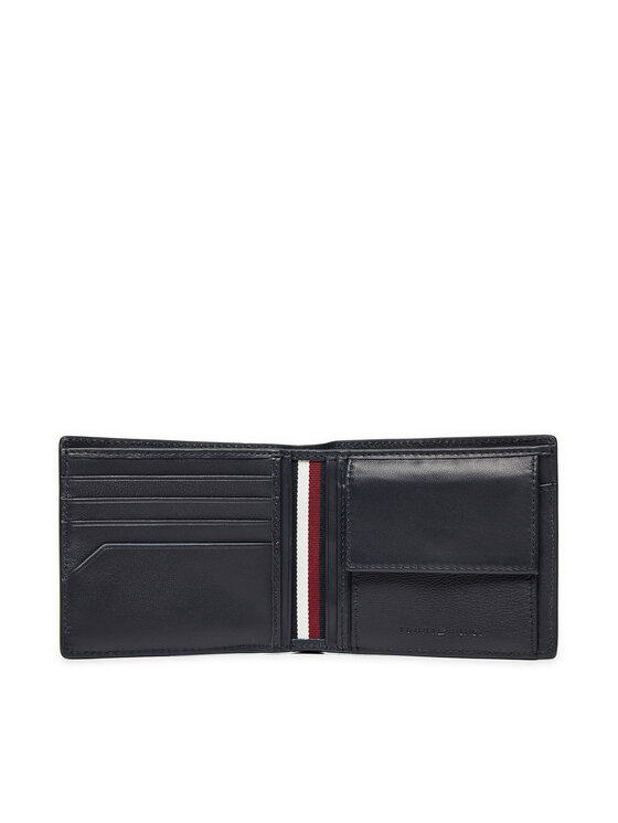 Tommy Hilfiger Tommy Hilfiger Portfel męski Casual AM0AM12765 Granatowy