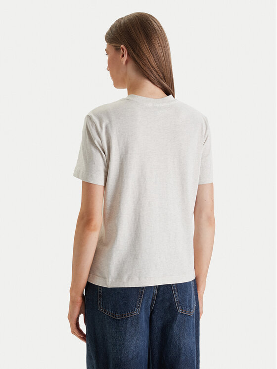 Calvin Klein Jeans Calvin Klein Jeans Marškinėliai LV047C912G Smėlio Regular Fit