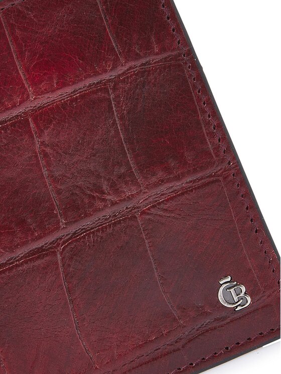 Castelijn & Beerens Castelijn & Beerens Etui na karty kredytowe 332790 Bordowy