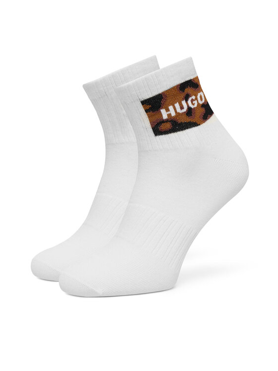 HUGO HUGO Duge čarape 50557158 Bijela
