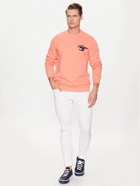 Tommy Hilfiger Tommy Hilfiger Jeansy Houston MW0MW31391 Biały Slim Fit