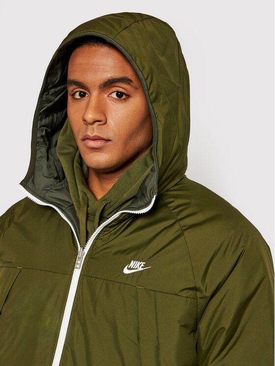 Nike Nike Kurtka przejściowa Sportswear Therma-Fit Legace DH2783 Zielony Regular Fit