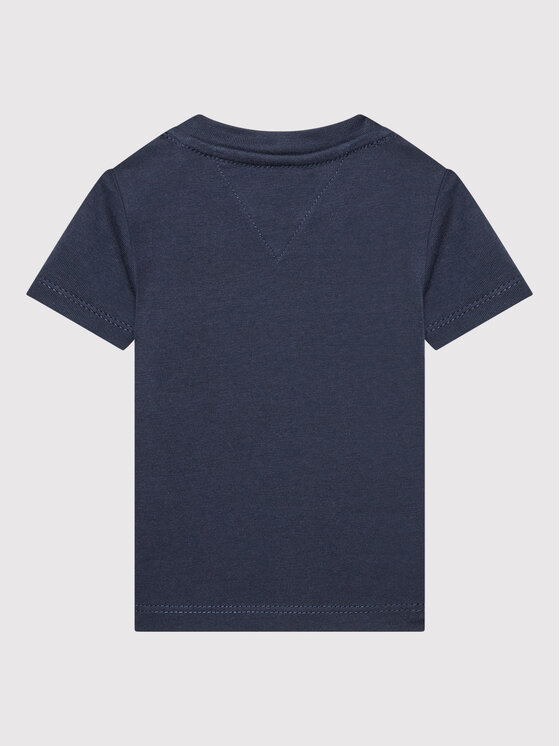 Tommy Hilfiger Tommy Hilfiger T-krekls Baby Essential KN0KN01487 Tumši zils Regular Fit