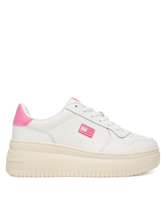 Tommy Jeans Tommy Jeans Sneakersy Tjw Basket Flatform EN0EN02981 Biały