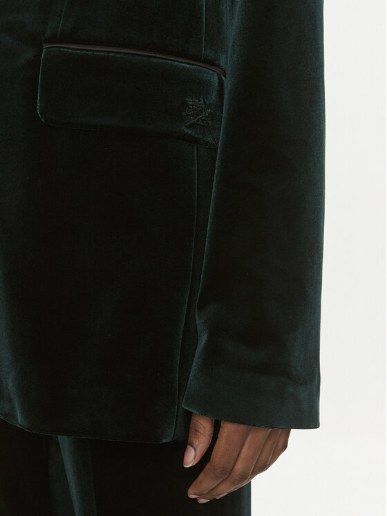 KARL LAGERFELD KARL LAGERFELD Suknjič 240W1408 Zelena Regular Fit