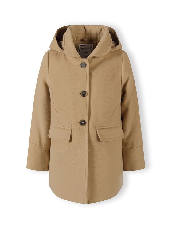 Kurtka zimowa MINOTI, Rozmiar 74/80, Brązowy, 20coat16
