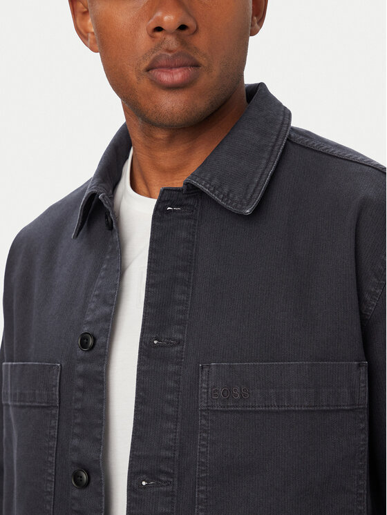BOSS BOSS traper košulja Laredo-3 50566354 Tamnoplava Regular Fit