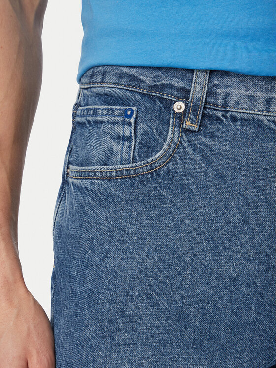 Karl Lagerfeld Jeans Karl Lagerfeld Jeans Džinsai B2M10107 Mėlyna Straight Fit