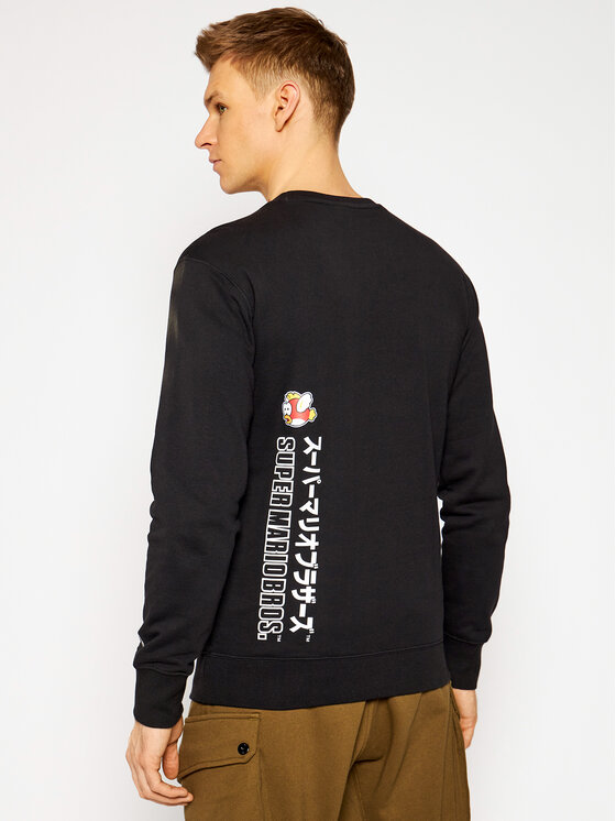 Champion Outlet Magliette Champion Marroni Felpa Super Mario