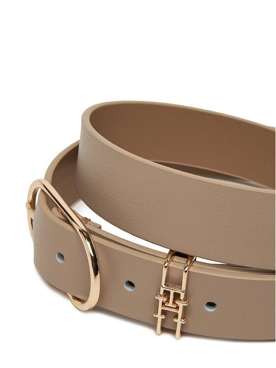 Tommy Hilfiger Tommy Hilfiger Dámsky opasok Feminine 2.5 AW0AW17494 Écru