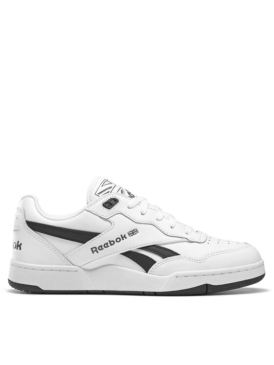 Black and white reebok shoes shop