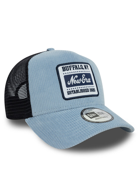 New Era New Era Șapcă Cord Patch 60603671 Albastru