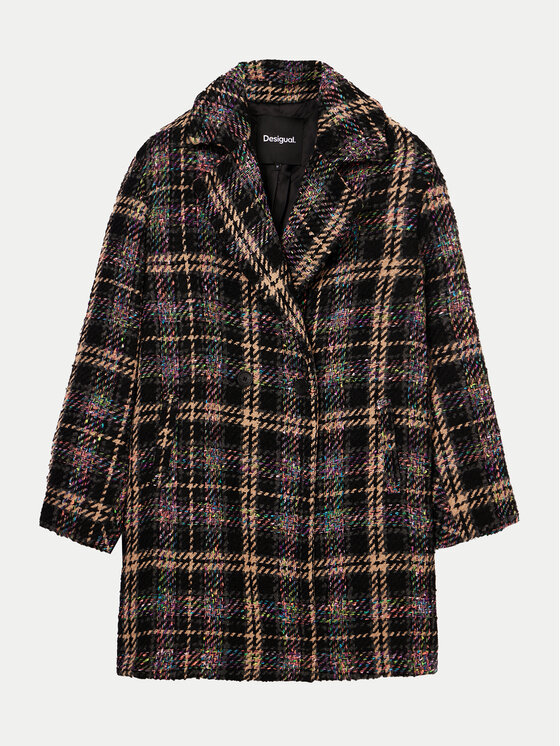 Desigual Desigual Cappotto di transizione Corcega 24WWEWAW Marrone Regular Fit