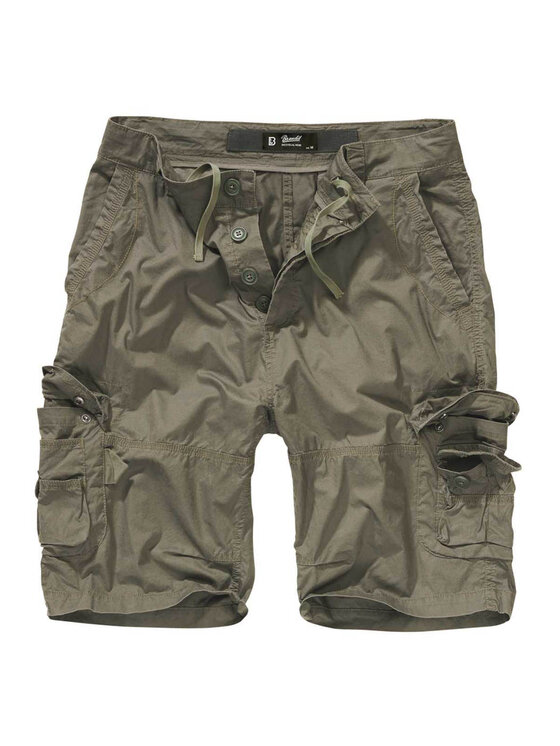 Brandit Brandit Spodnie materiałowe 2018.1.M Zielony Regular Fit